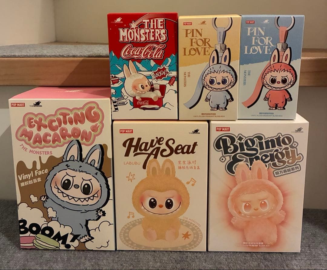 【即日発送】Labubu ラブブ　未開封6箱　まとめ売り