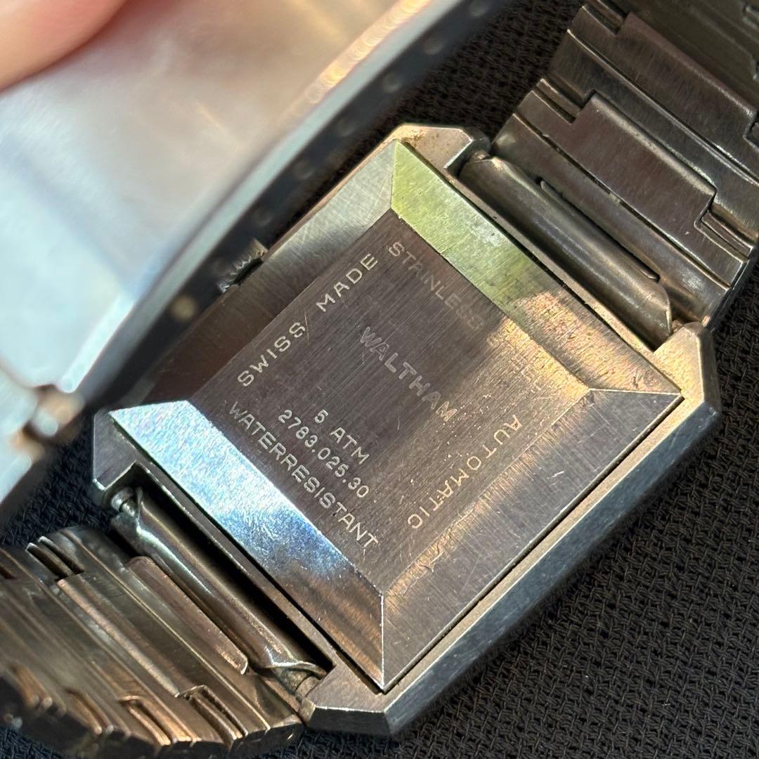 WALTHAM ウォルサム 2783.025.30 自動巻き 稼働品 スクエア