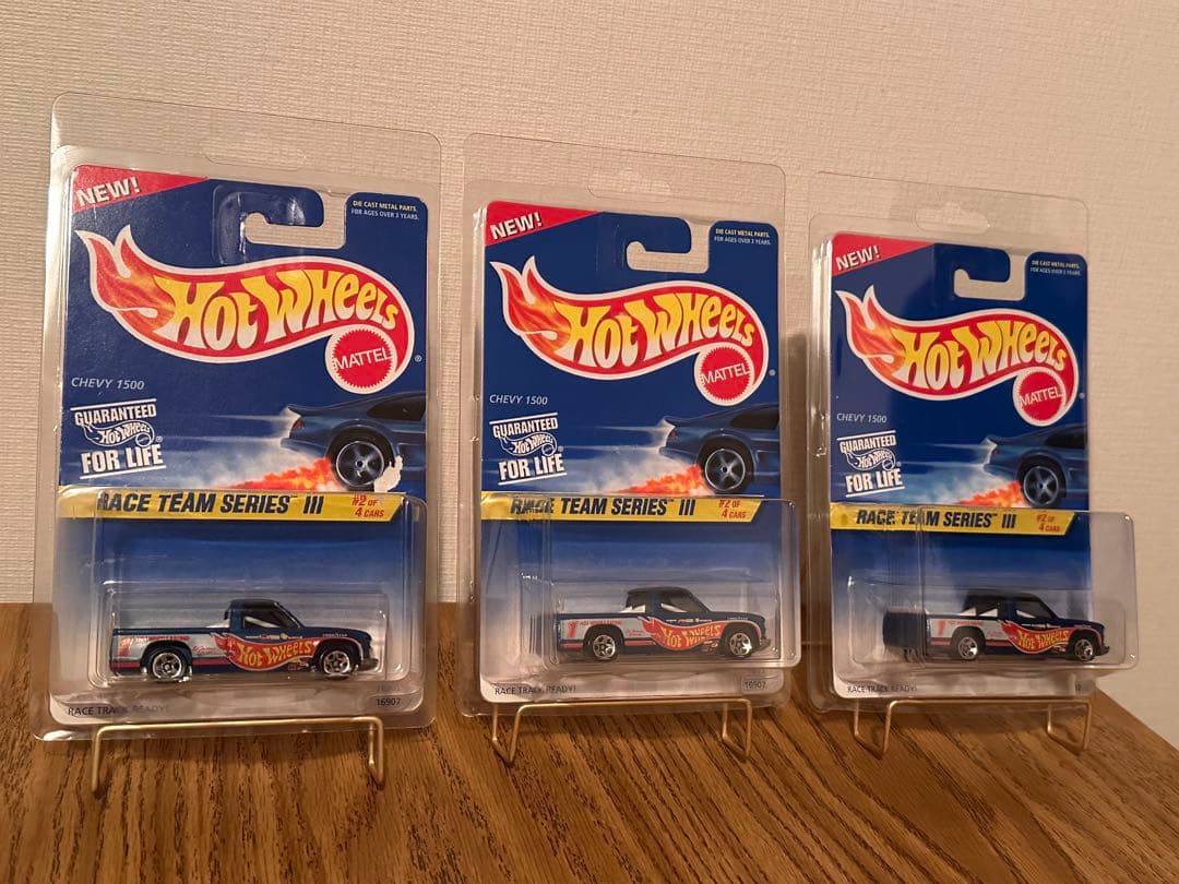 Hot Wheels Race Team Series III 3台セット
