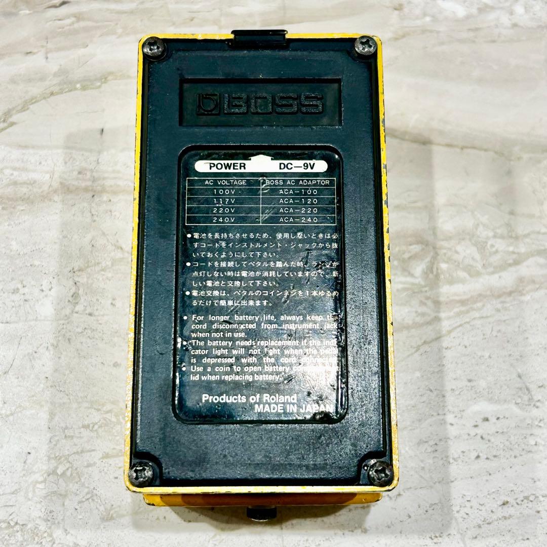 BOSS Over Drive ODー1 シリアル 6600 1978年1月製造