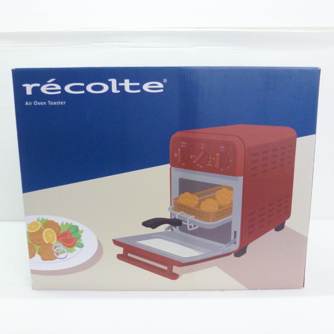 recolte レコルト エアーオーブントースター RFT-1 レッド