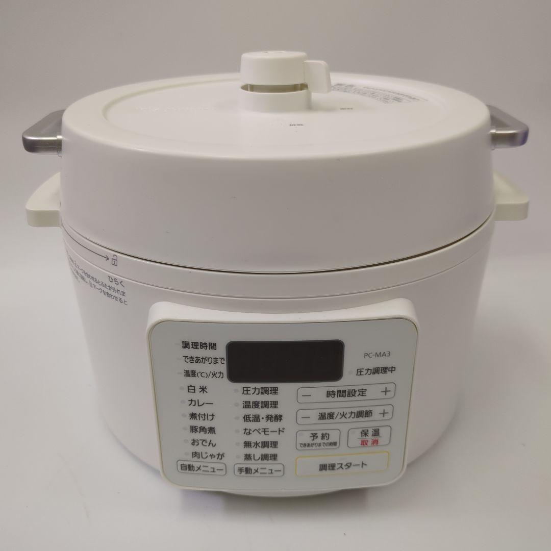 【中古】アイリスオーヤマ　PC-MA3 電気圧力鍋