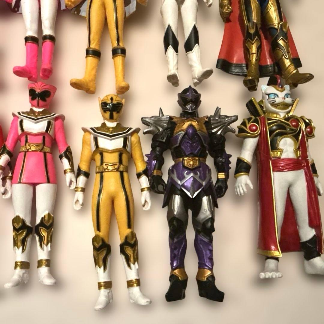 魔法戦隊マジレンジャー　ソフビ　13体セット