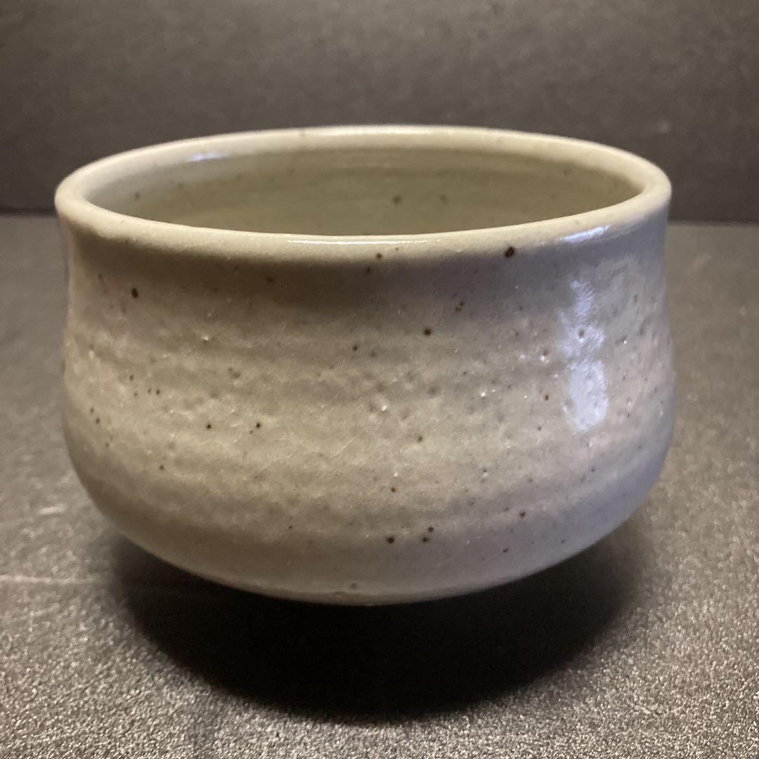 未使用　益子焼　山口孟　共箱付き　抹茶碗　茶碗　茶道具