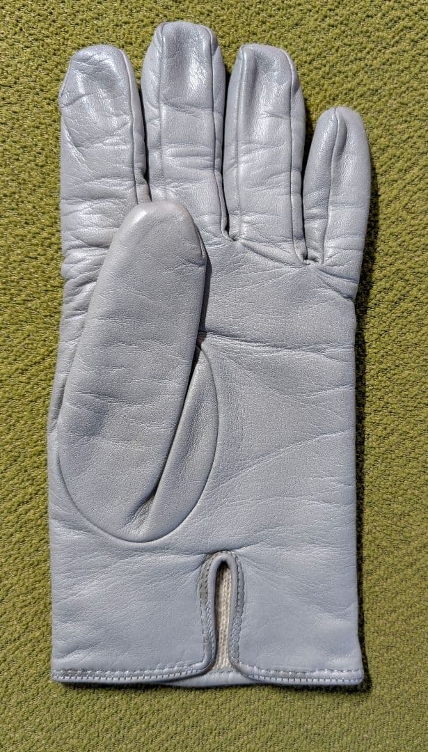 MEROLAメローラ 本革手袋 希少6.5 グレー イタリア