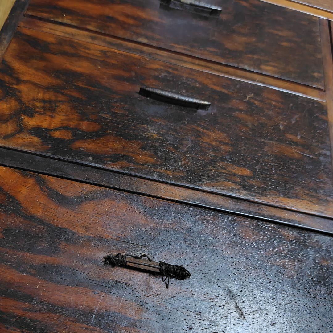 昭和 レトロ アンティーク ヴィンテージ 古道具 箪笥 引き出し ガラス戸棚