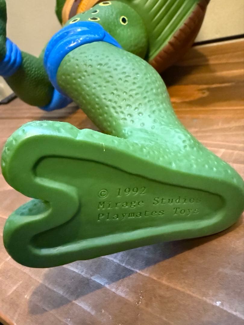 【ミュータント・タートルズ】レオナルドBIGフィギュア　90's