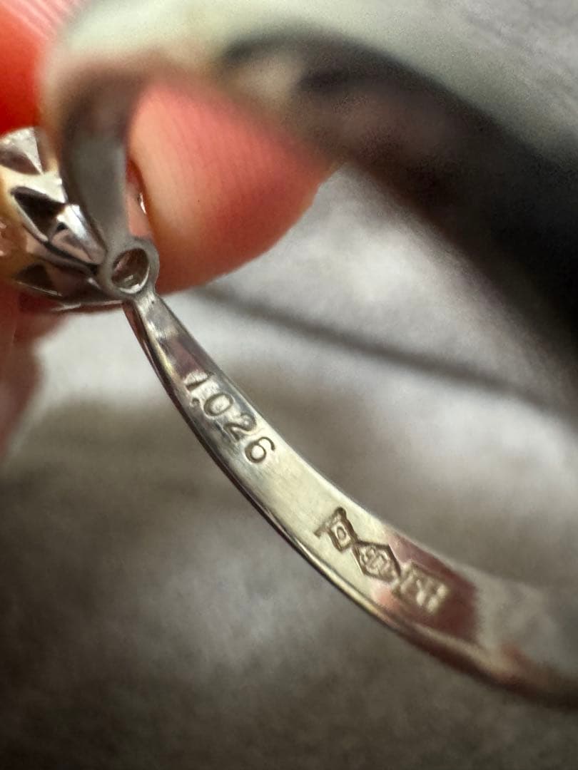 ジュエリー pt900 1カラットダイヤモンド指輪 リング