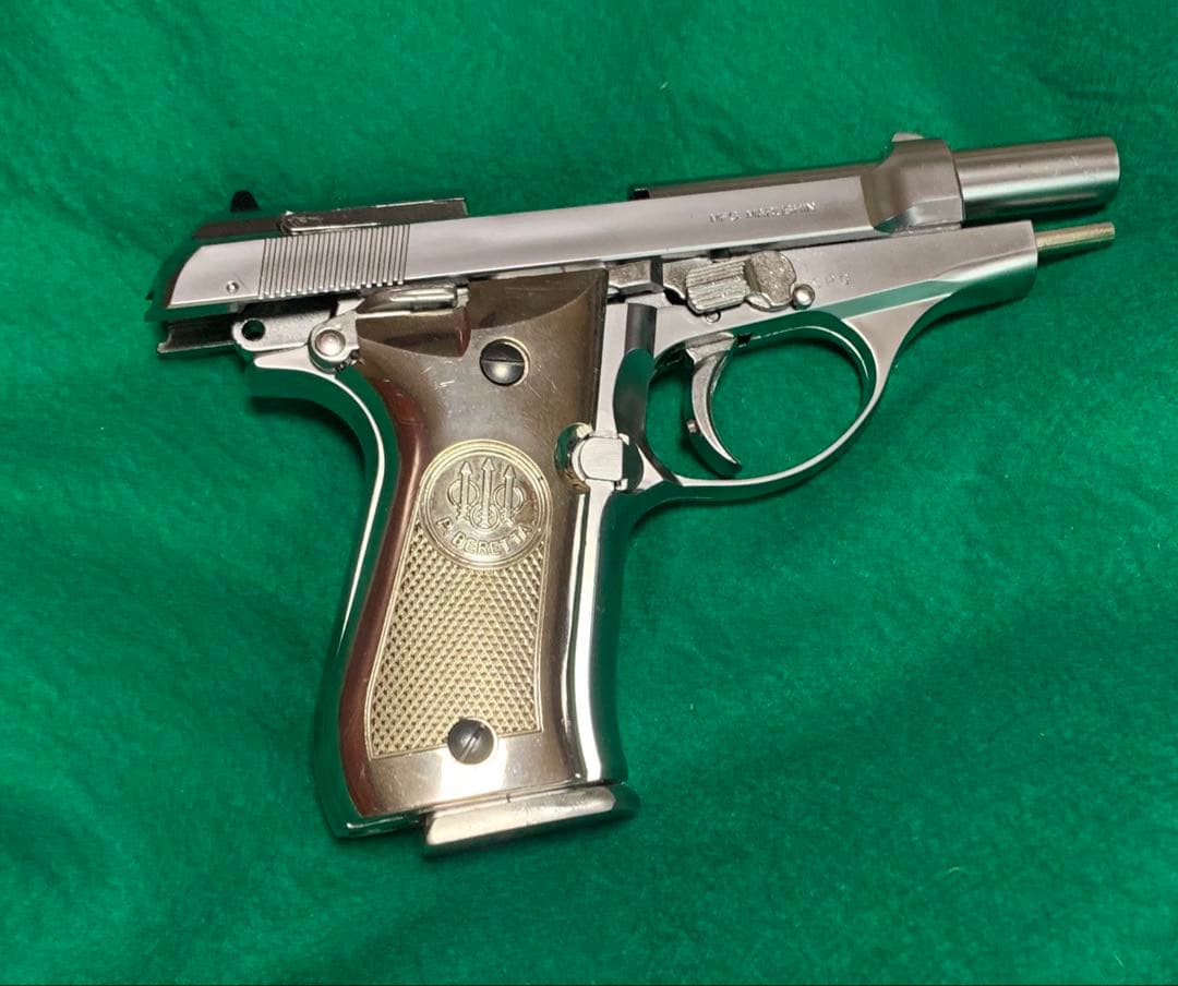 ステンレスカラー　PIERCE BULLT モデルガン