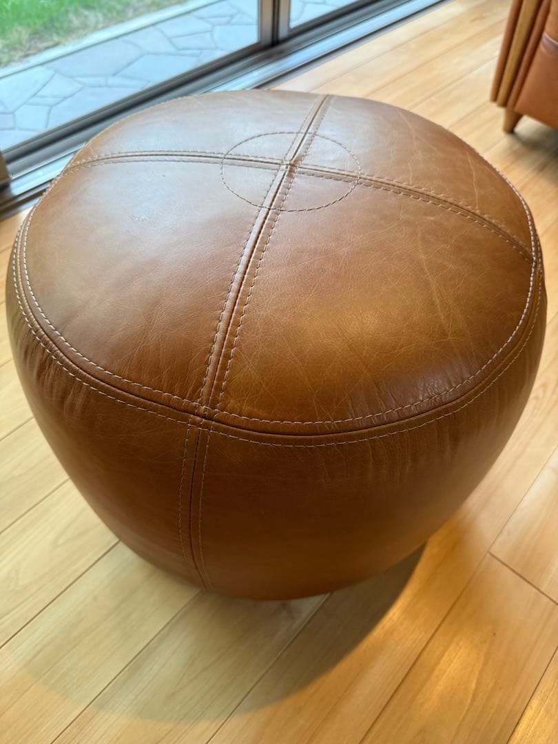 【送料込】ACME Furniture OAKS LEATHER STOOL