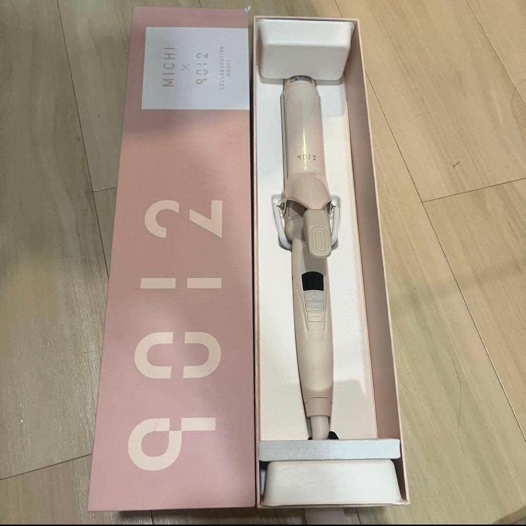 1度だけ使用　クレイツ　カールアイロン 9012 38mm ホワイト