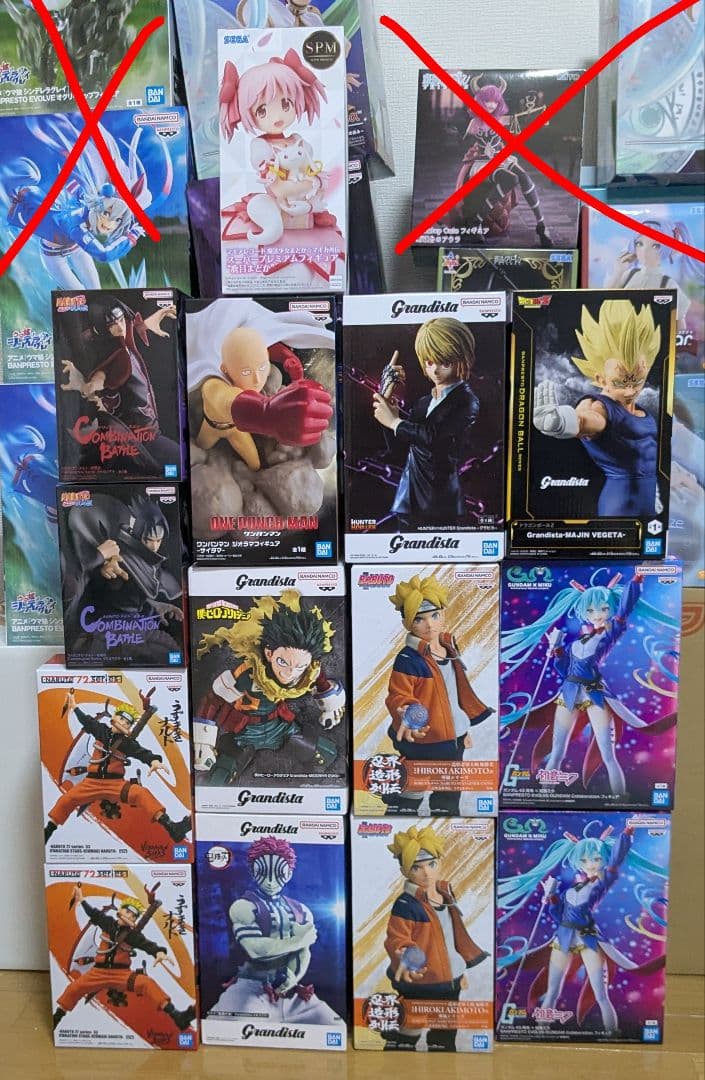 準新作プライズフィギュア14点(まどか箱にダメージ有り)