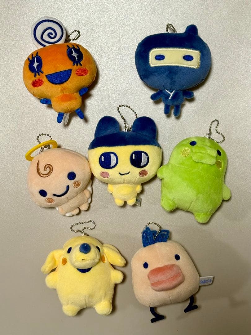 たまごっち マスコットキーホルダー 7点セット カミオジャパン