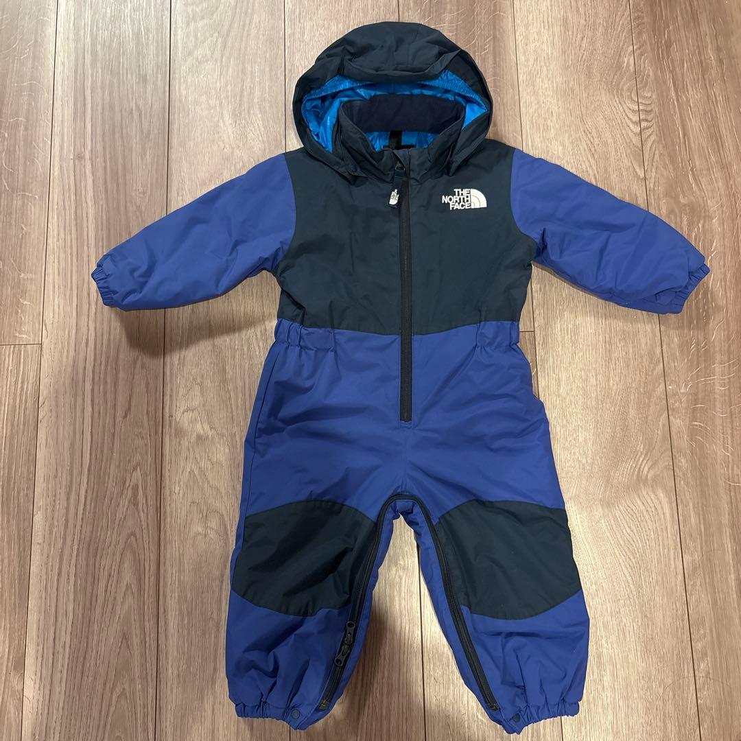 The North Face ネイビー/ブルー　ワンピーススーツ　80cm