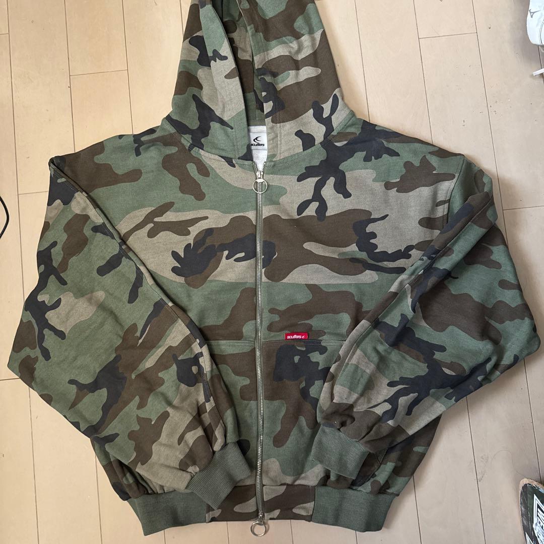 Scuffers camo スカッファー　迷彩　パーカー