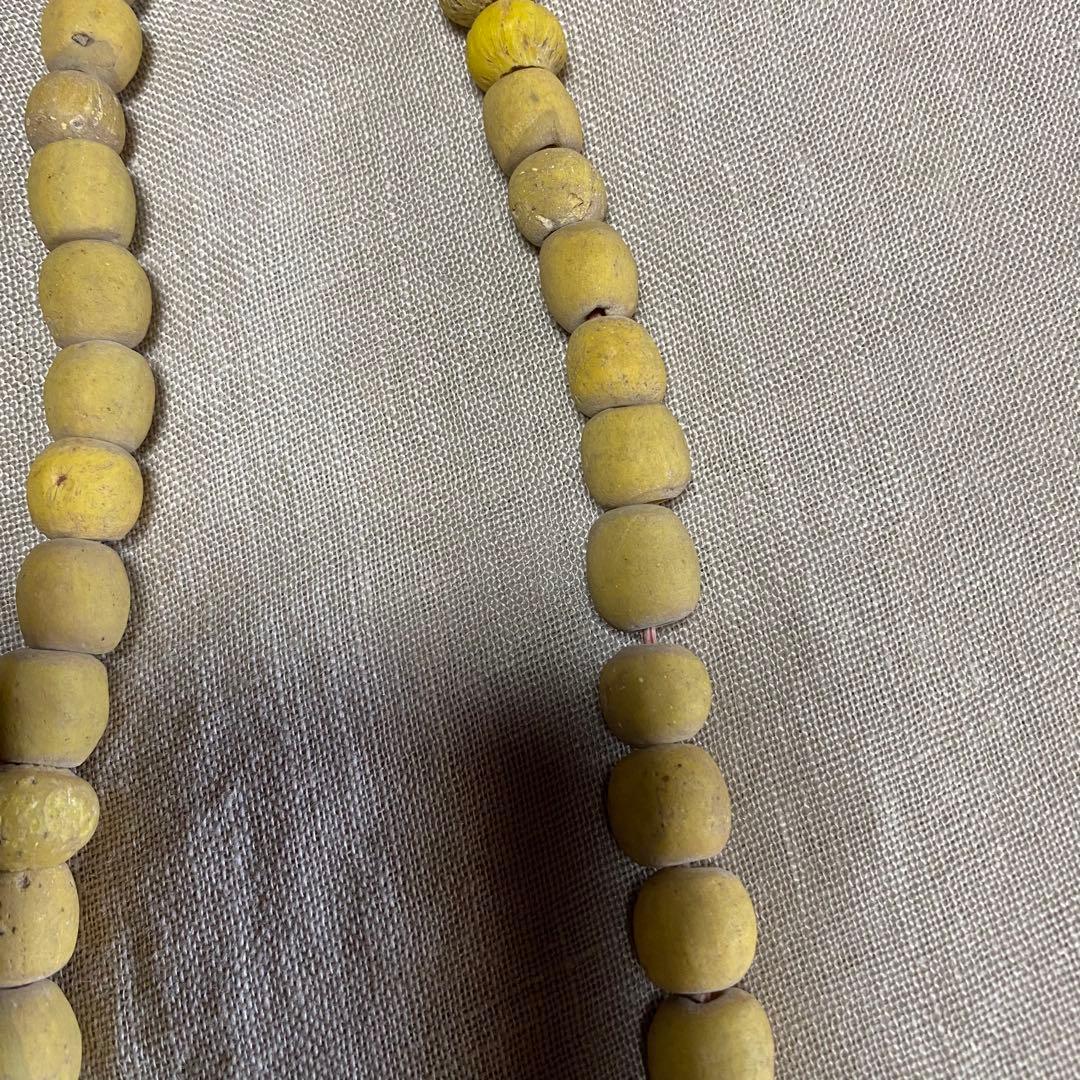 ジャワ島アンティークトンボ玉ネックレス