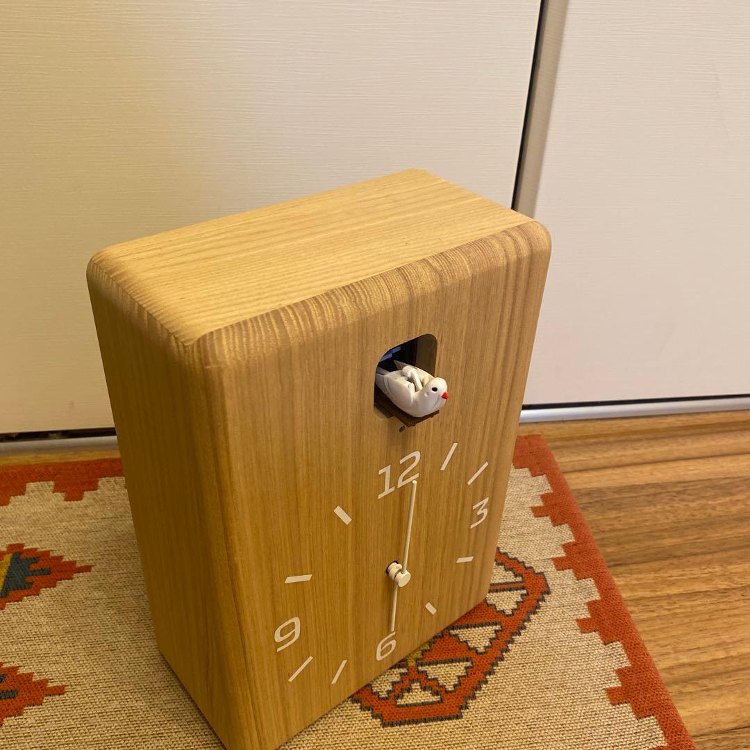 CUCU 木製掛時計 CICU-01 鳩時計