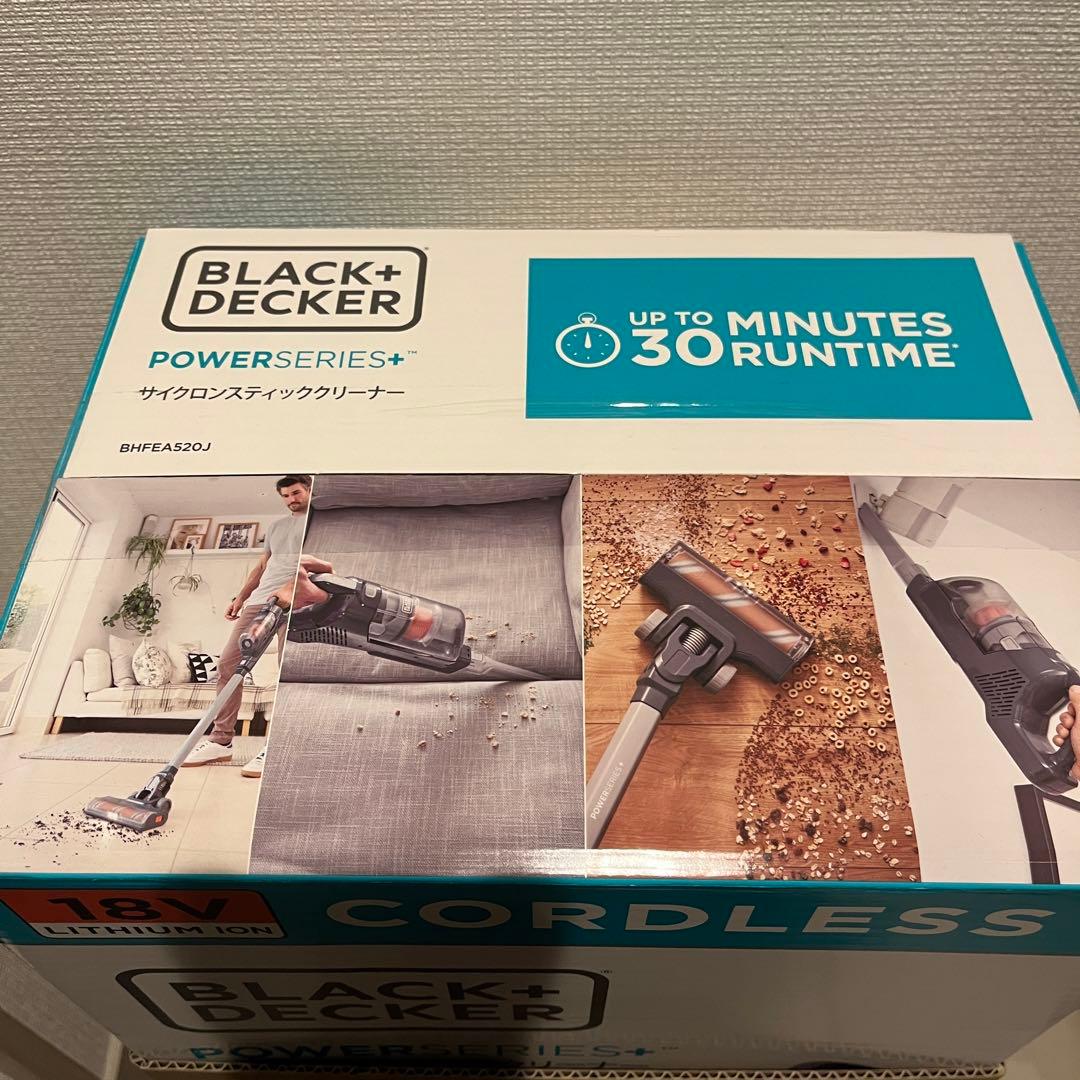 BLACK+DECKER サイクロンスティッククリーナー 新品