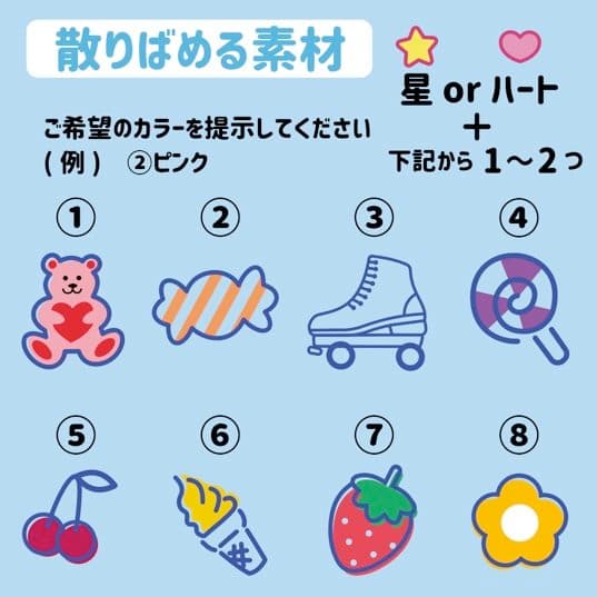 ポップ◎　キンブレシート　オーダー　ペンライト