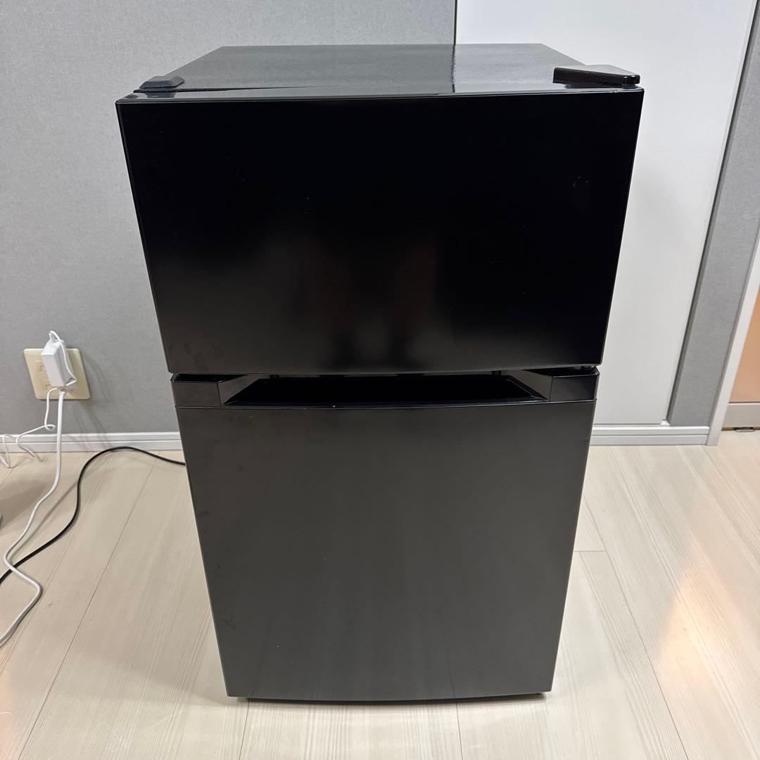 最安値 早い者勝ち！美品 アイリスオーヤマ 冷蔵庫 PRC-B092D-B 黒