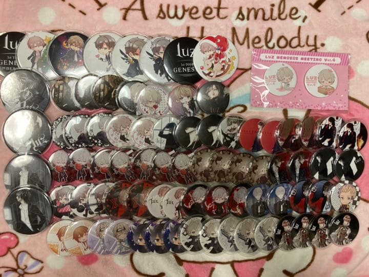 luz缶バッジ 83個 まとめ売り