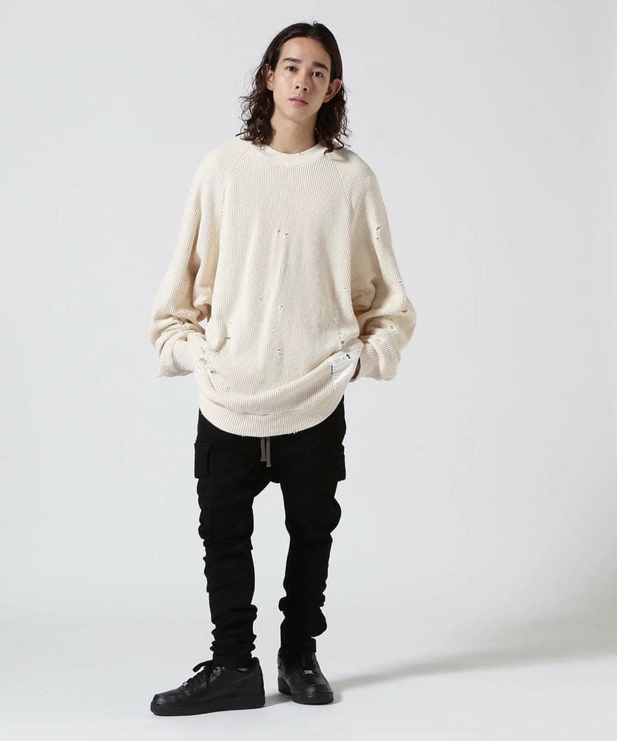 A.F ARTEFACT／Denim Sarouel Skinny Pants