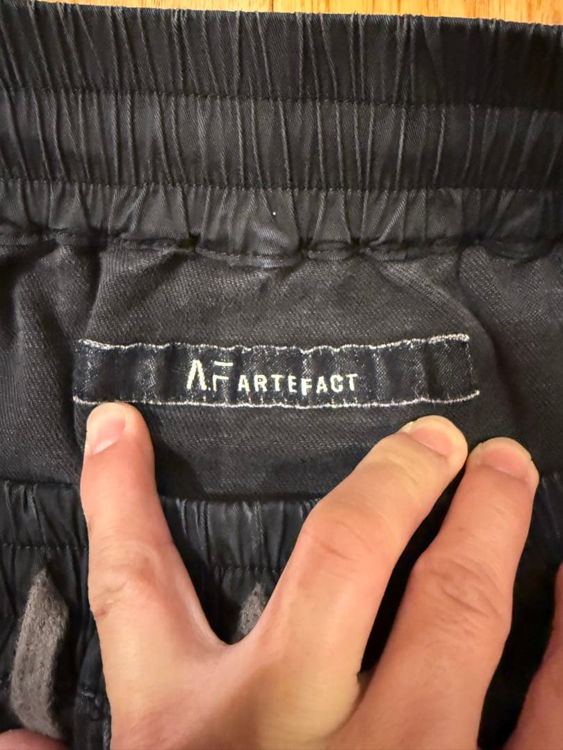 A.F ARTEFACT／Denim Sarouel Skinny Pants