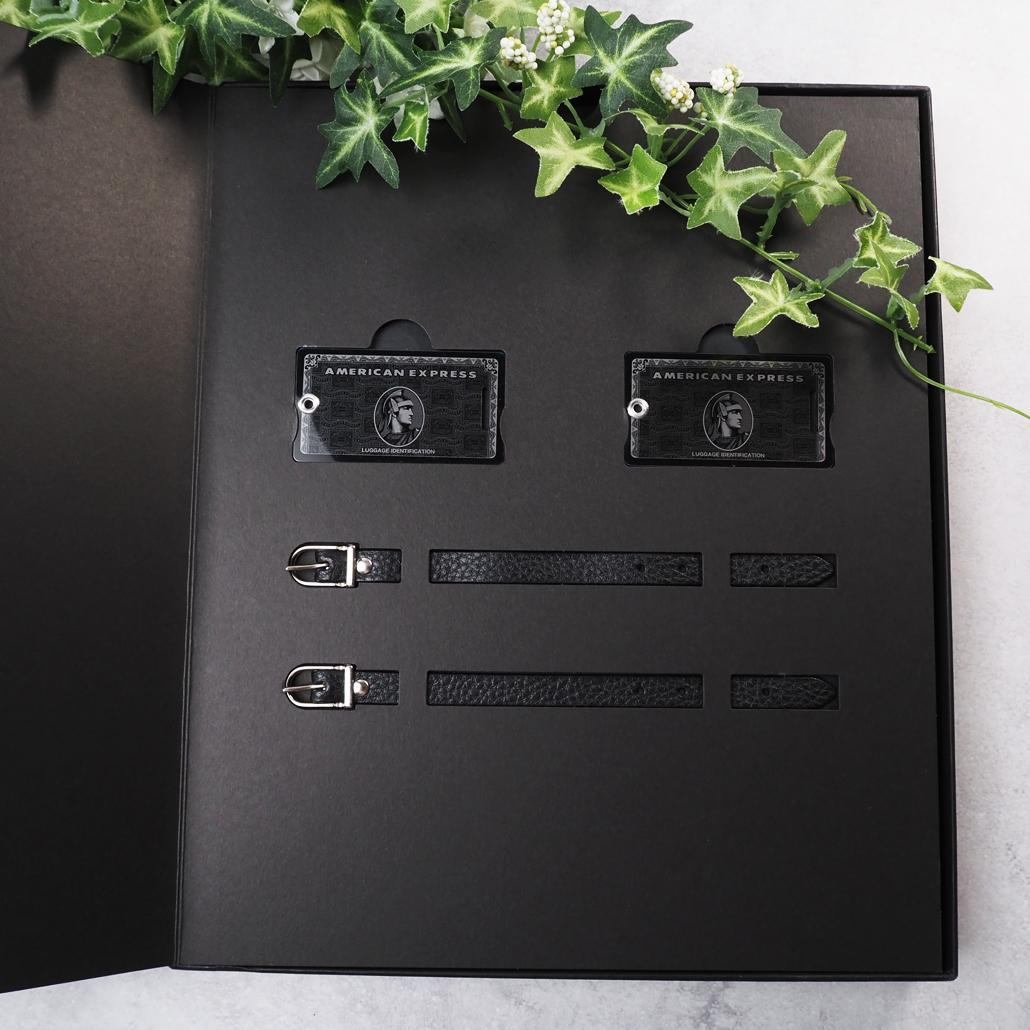 未使用品 AMEX センチュリオン ブラックカード会員専用 ネームタグ 非売品