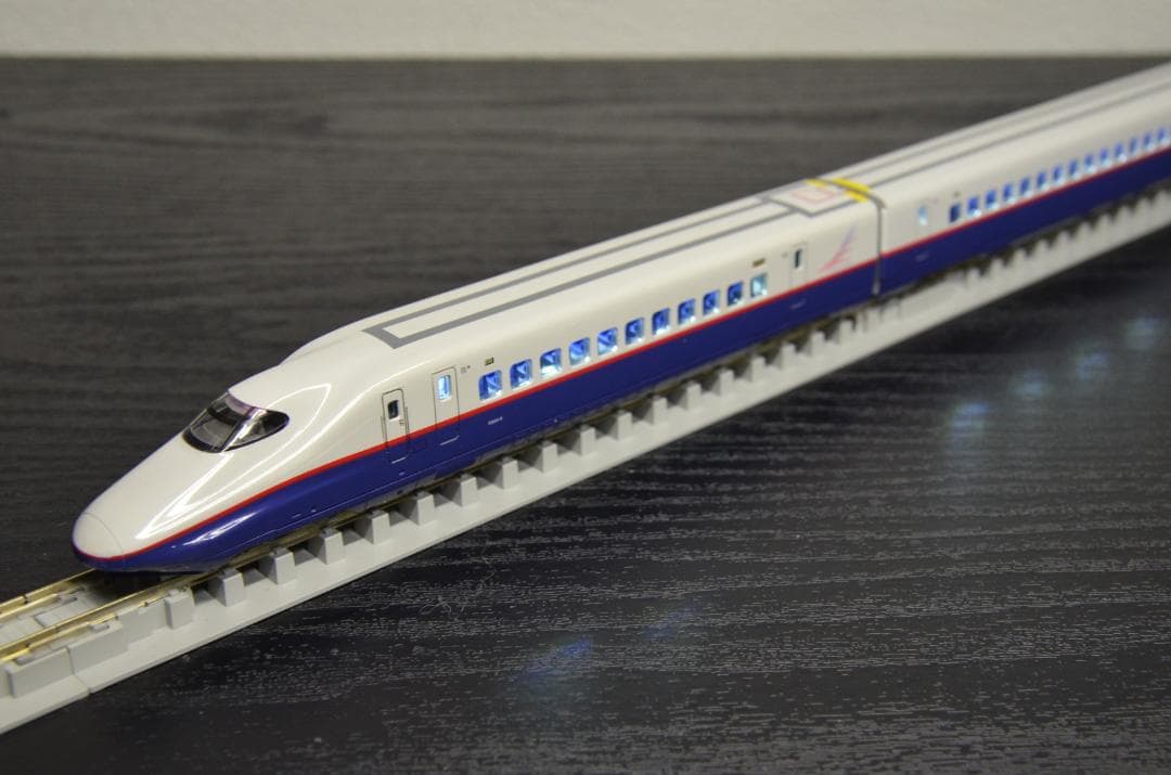 【加工品】 KATO 長野新幹線 E2系 あさま 8両フルセット 室内灯付き