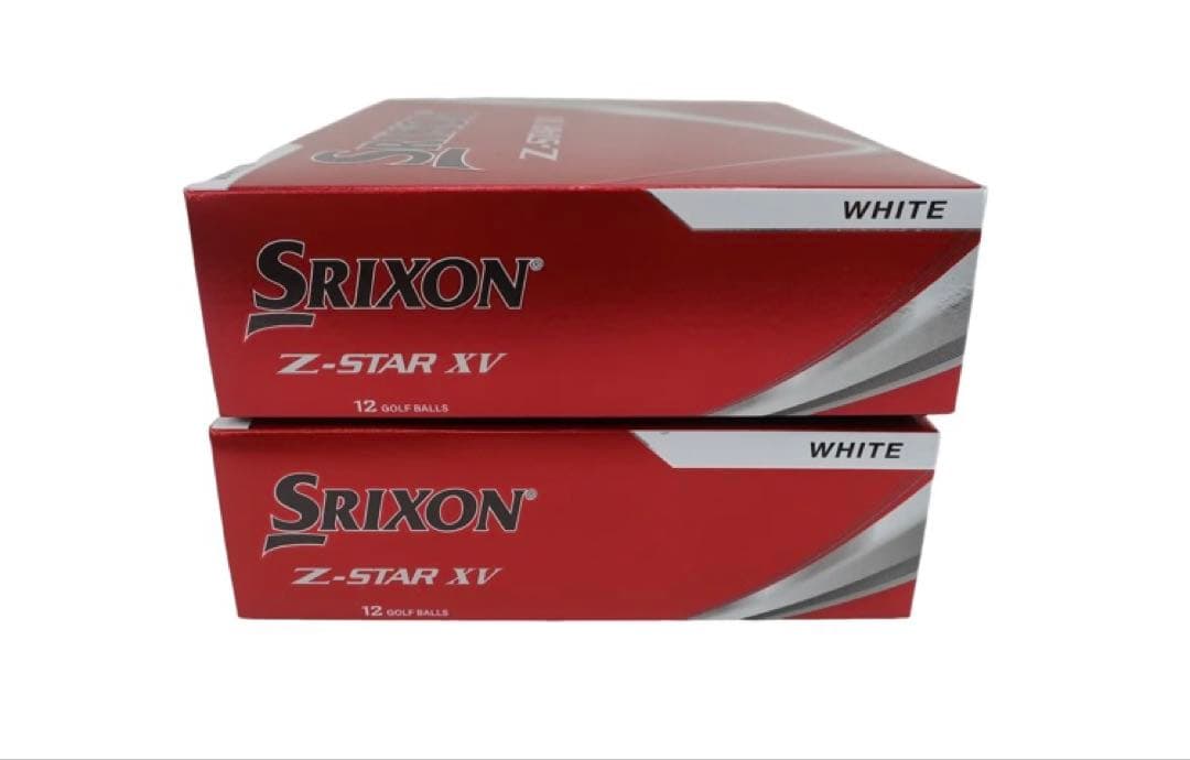 スリクソン 新品ゴルフボール SRIXON Z-STAR XV 2ダースホワイト