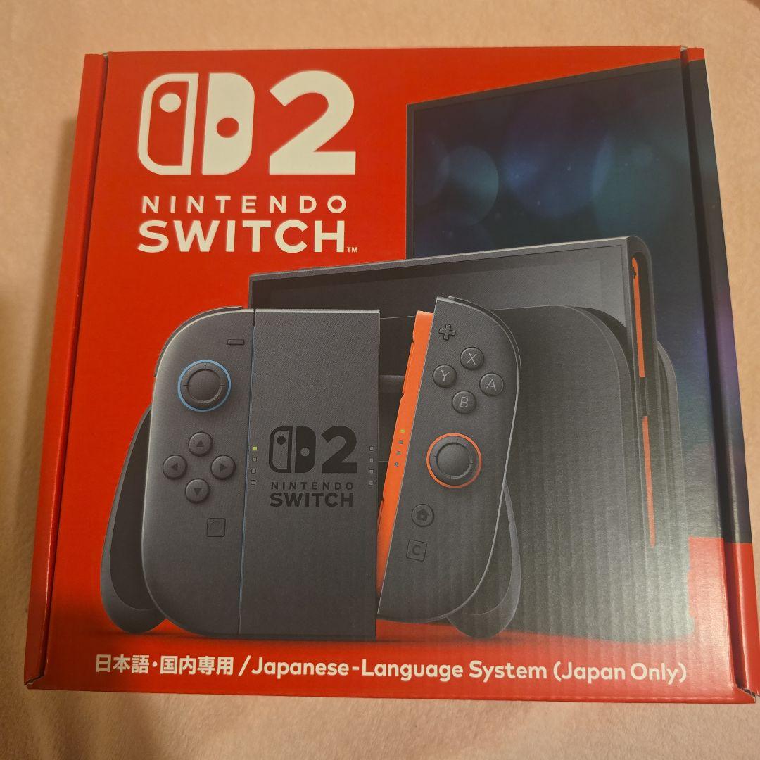即配送★新品未開封★Nintendo Switch 2 本体（日本語・国内専用）