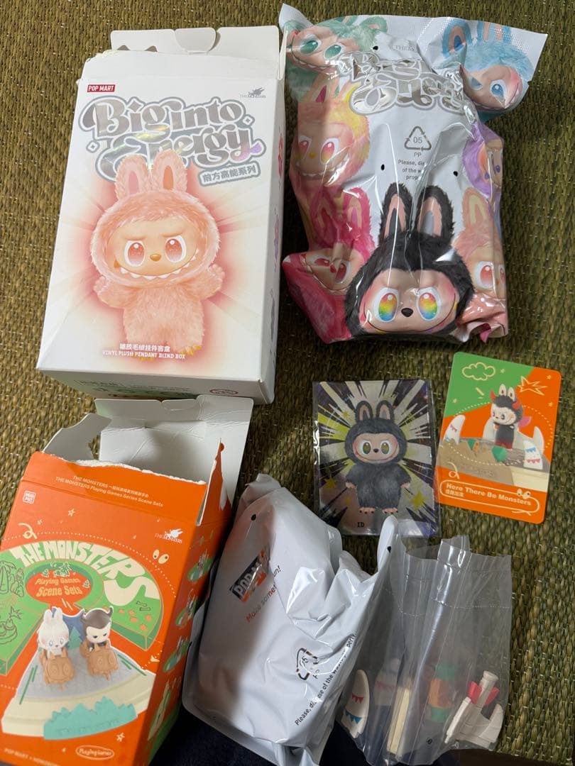 Labubu big into energy シークレット