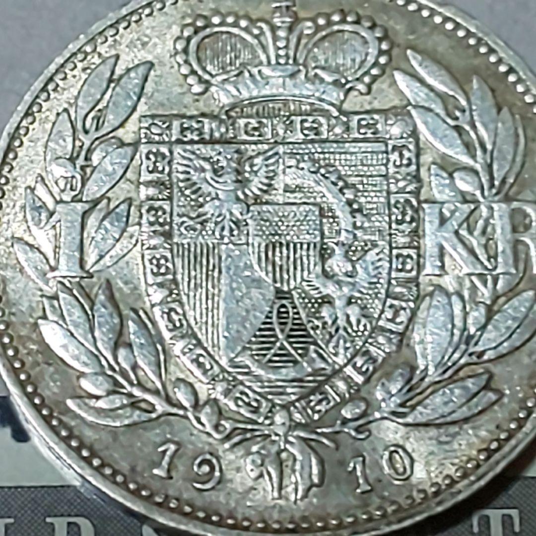 リヒテンシュタイン公国 ！1910年 銀貨