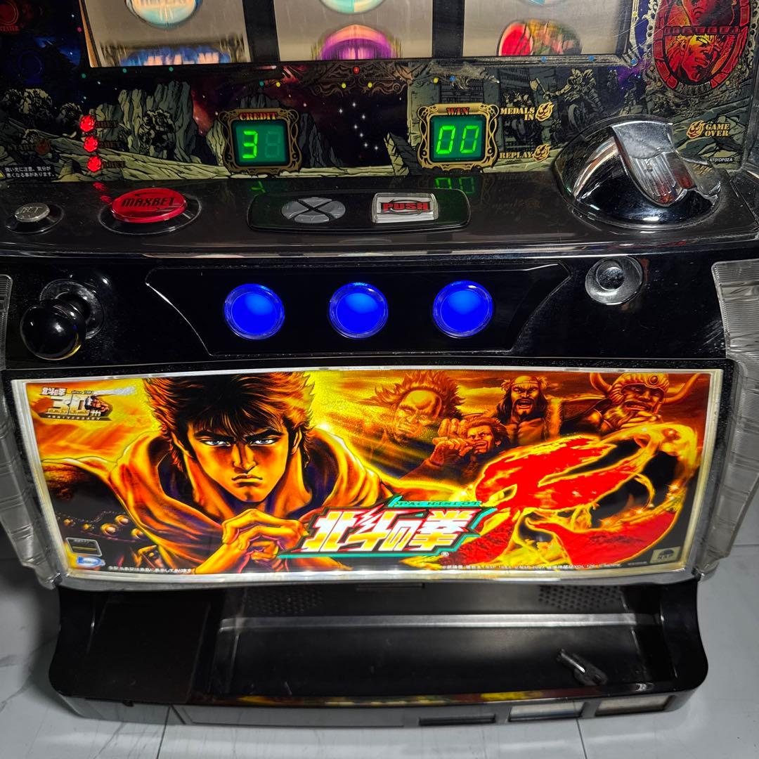 パチスロ実機 北斗の拳 転生の章ZA 極美品 アミューズメント使用