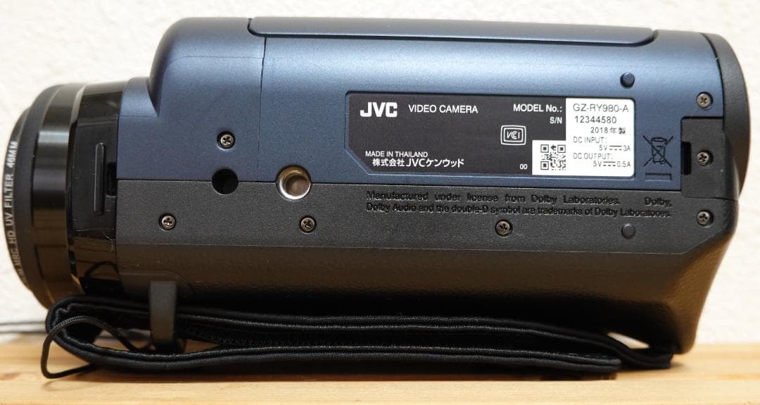 JVCケンウッド Everio R 4K GZ-RY980-A　新品同様