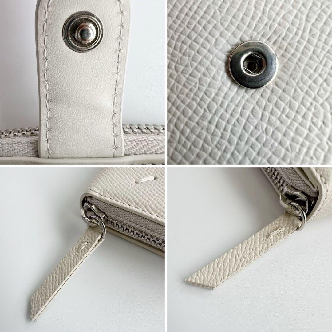 新品 未使用　メゾンマルジェラ ジップアラウンド コンパクトウォレット 財布