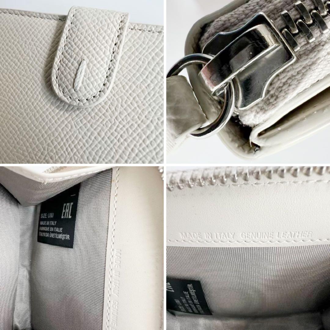 新品 未使用　メゾンマルジェラ ジップアラウンド コンパクトウォレット 財布