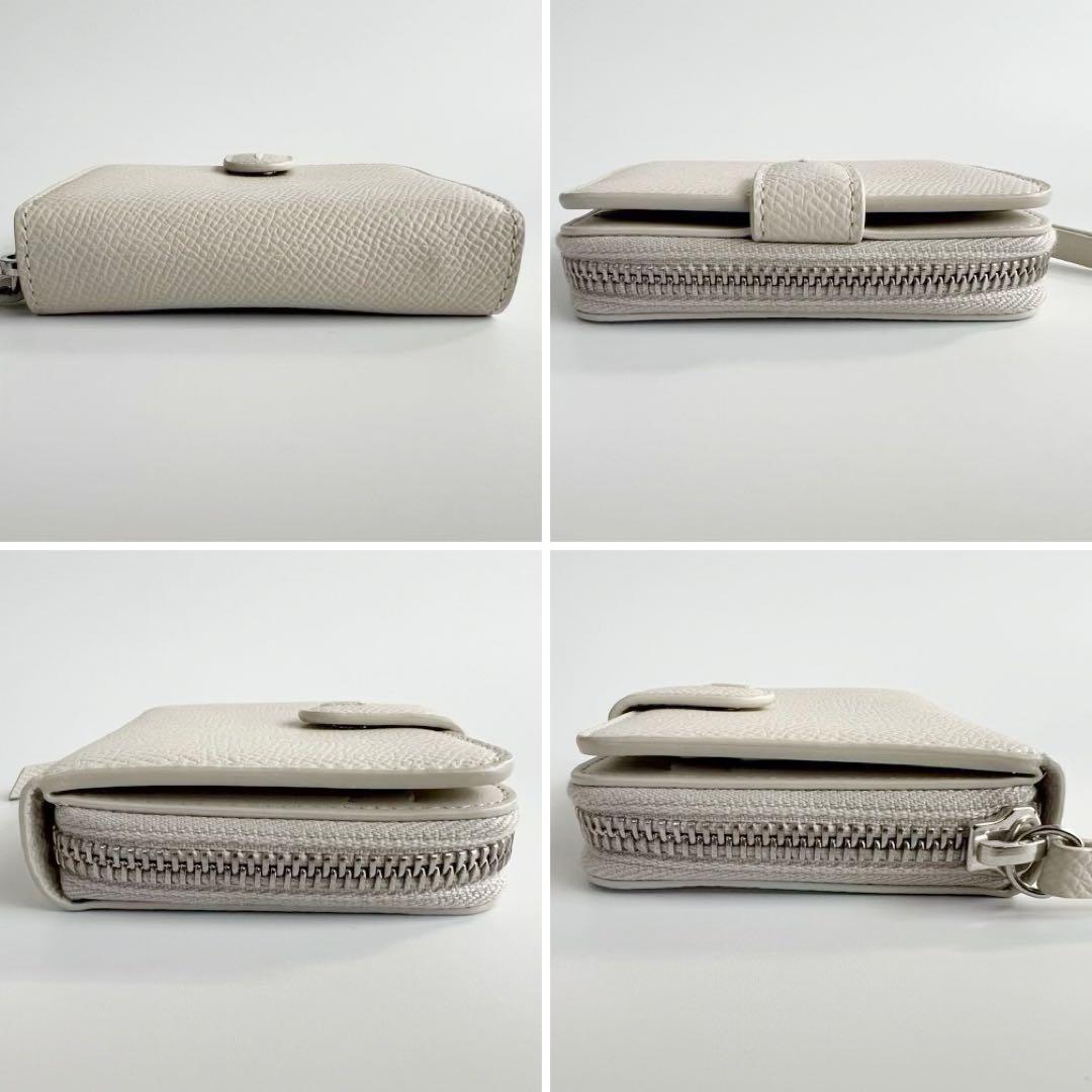 新品 未使用　メゾンマルジェラ ジップアラウンド コンパクトウォレット 財布