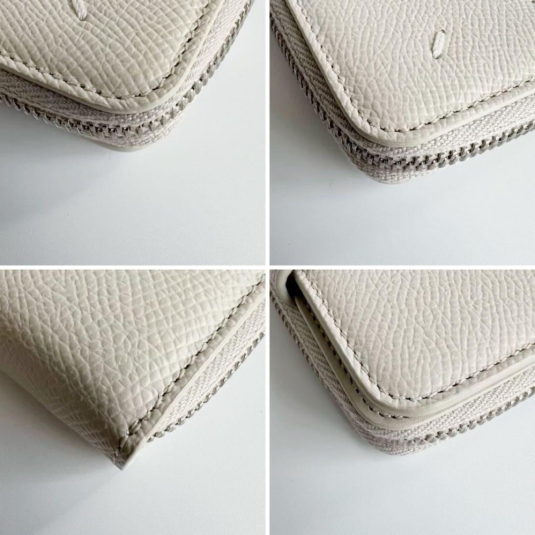 新品 未使用　メゾンマルジェラ ジップアラウンド コンパクトウォレット 財布