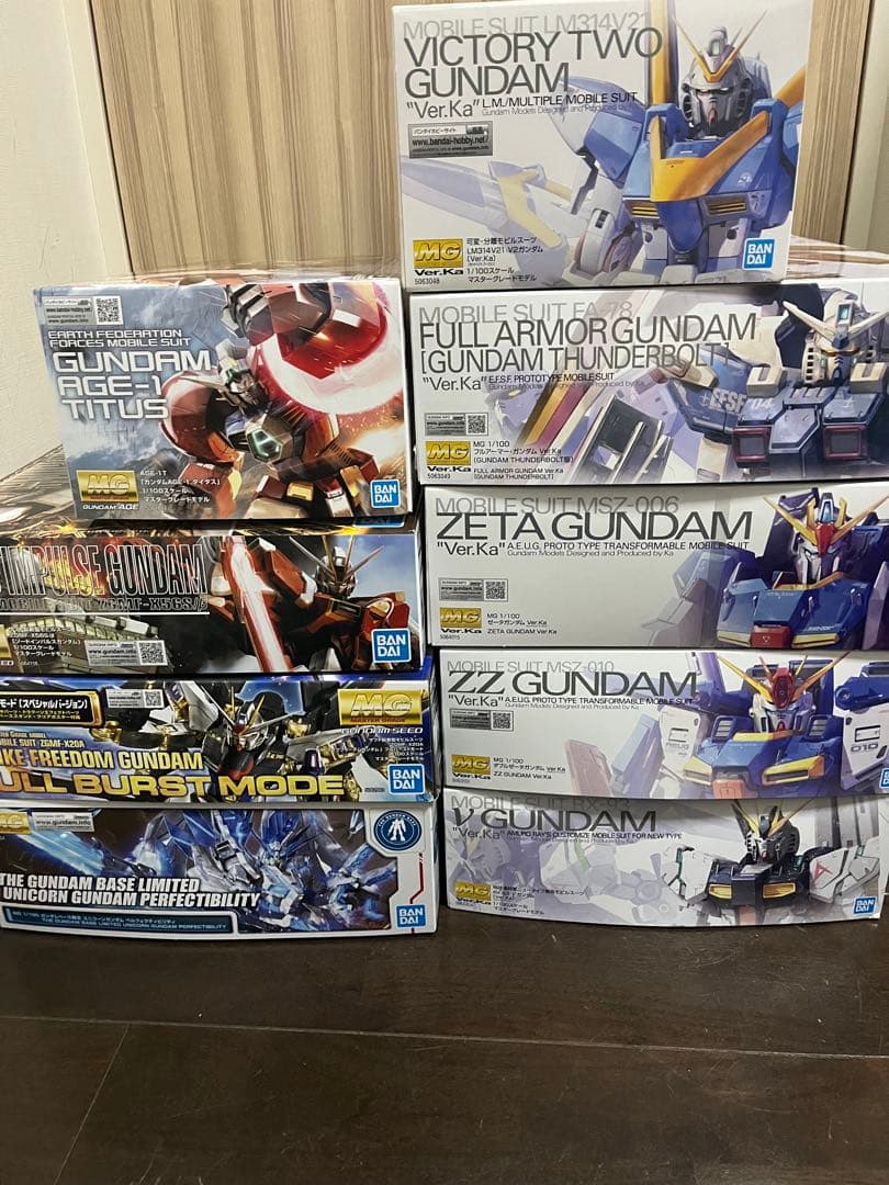 MG Ver.ka 宇宙世紀　SEED ガンプラまとめ売り FAZZ