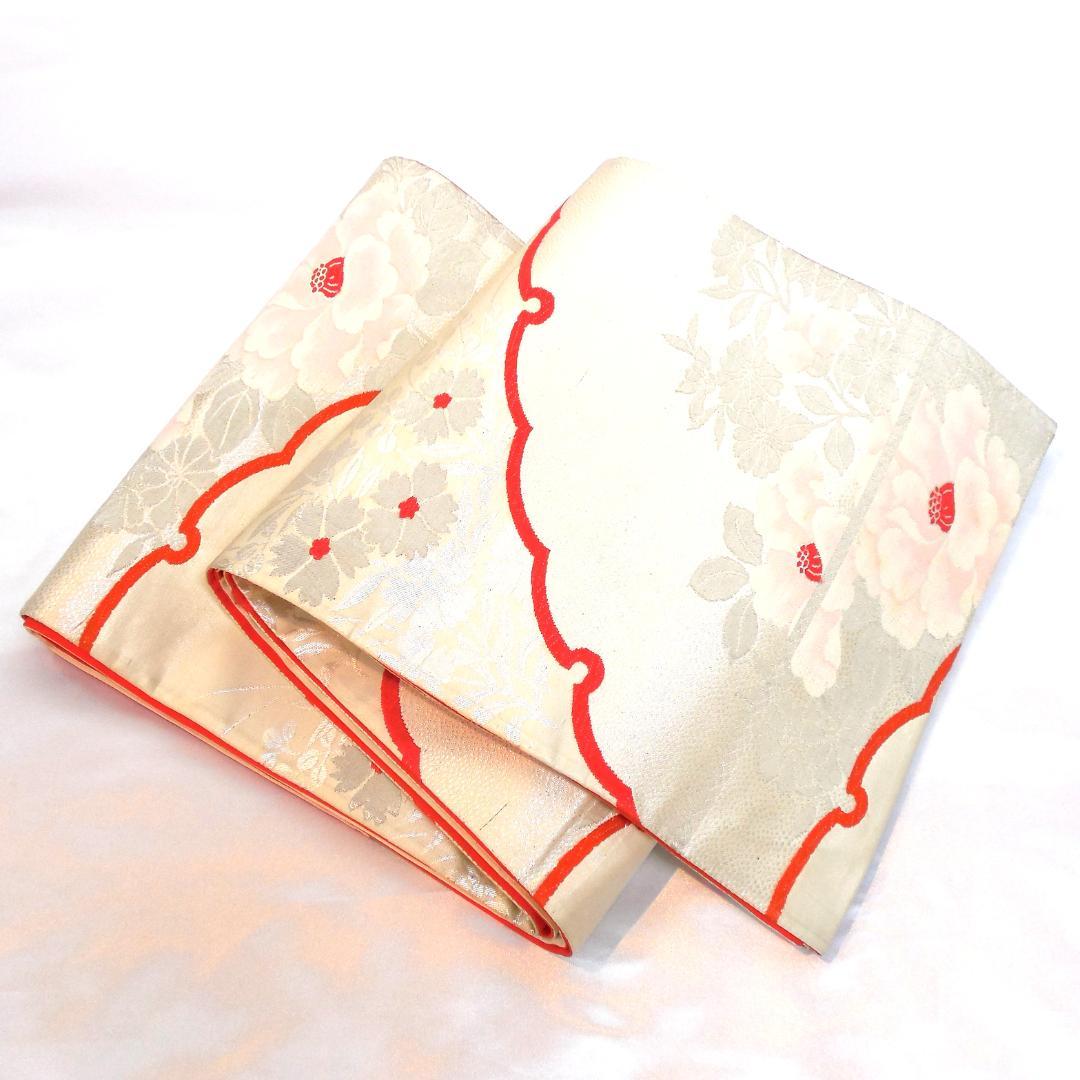 特価★ 美品　振袖フルセット　正絹　成人式　振袖　7点セット　Sサイズ　緑　花柄