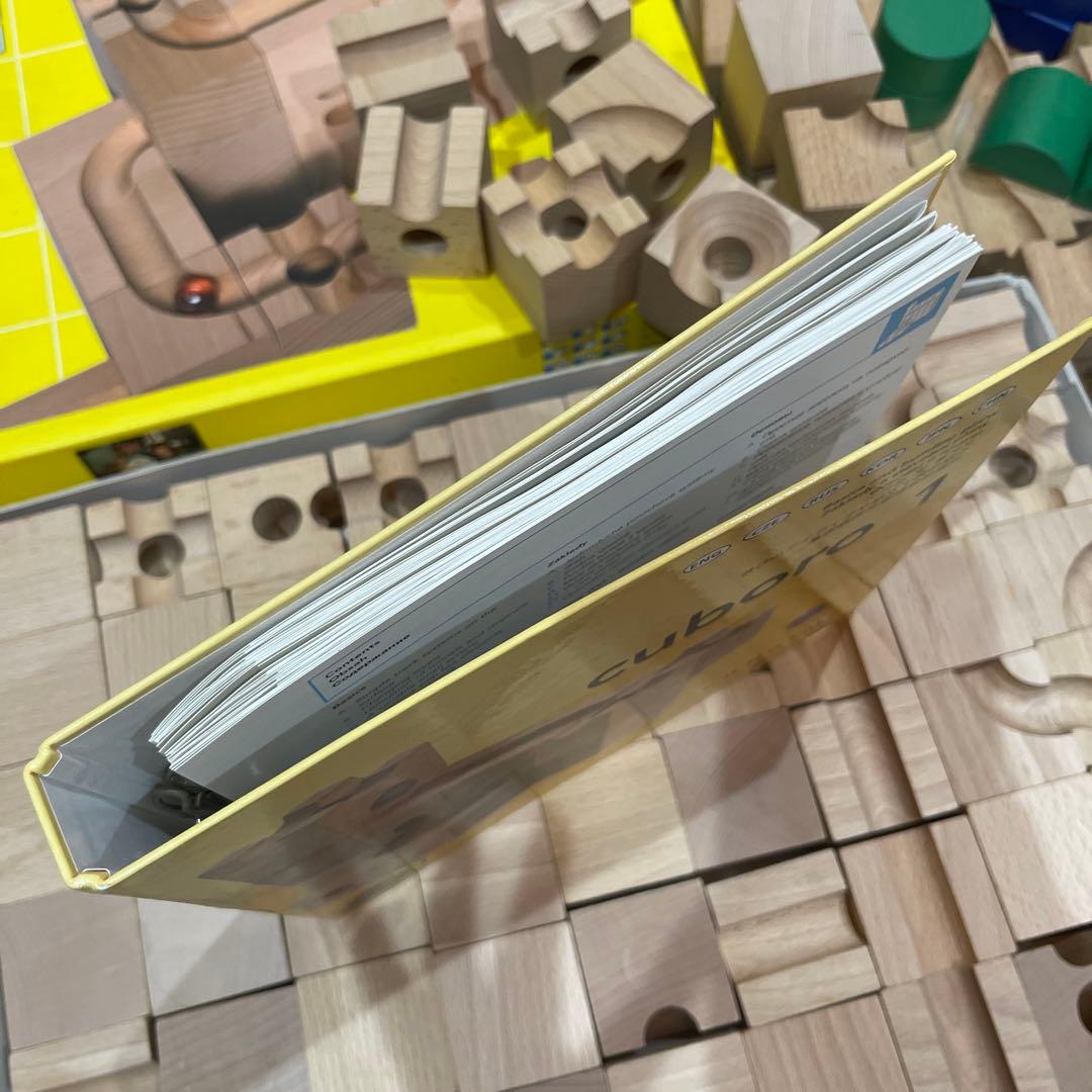 キュボロ　cuboro とcugolino クゴリーノとパターンブックのセット