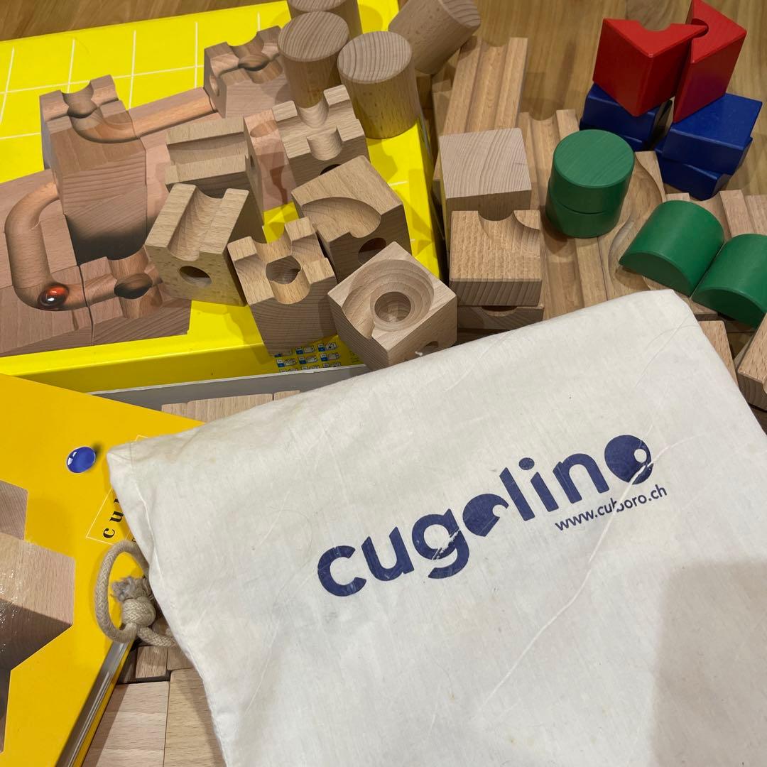 キュボロ　cuboro とcugolino クゴリーノとパターンブックのセット