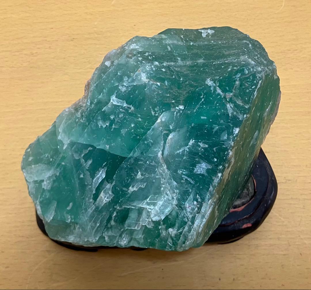 【置物】グリーンフローライト 蛍石 鉱石 開運 幸運 フローライト原石 天然石