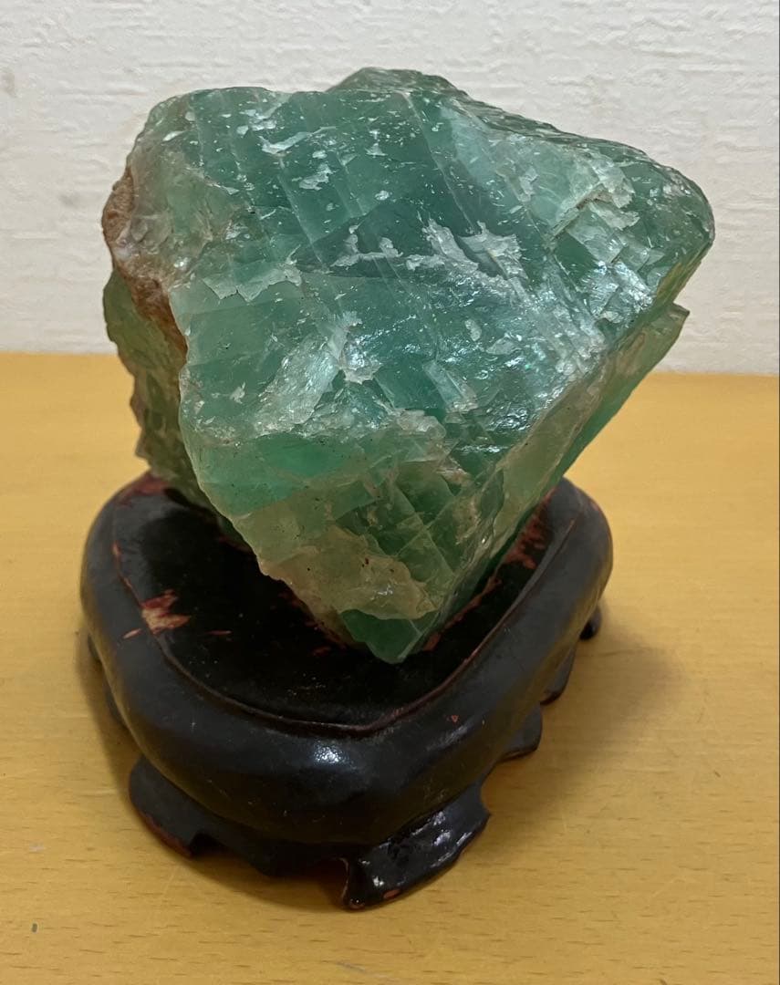 【置物】グリーンフローライト 蛍石 鉱石 開運 幸運 フローライト原石 天然石