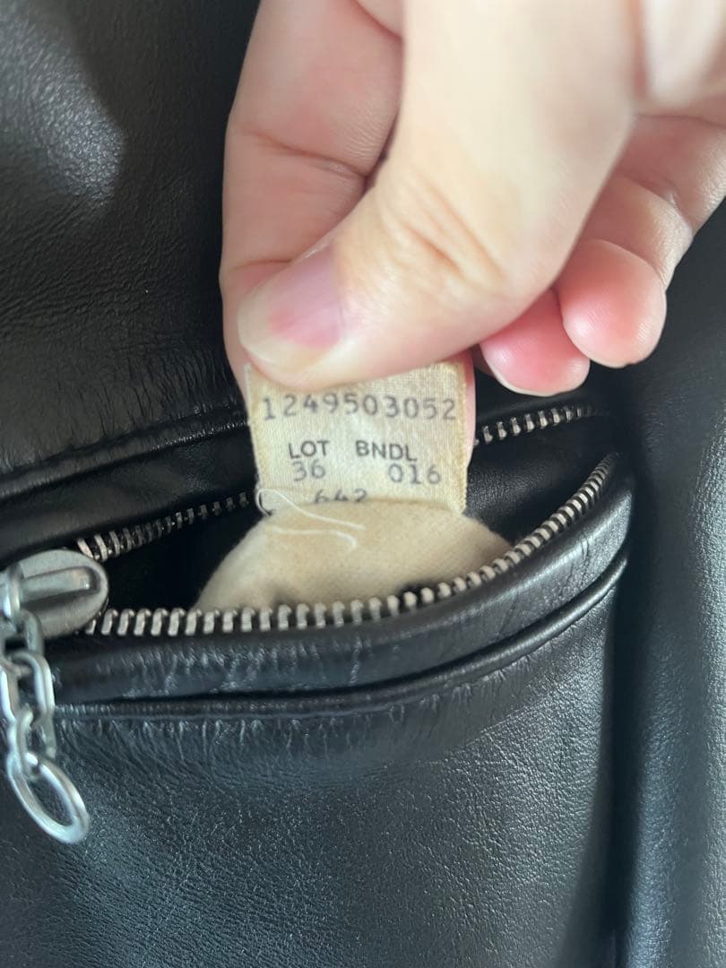 schott 642 シングルライダースジャケット