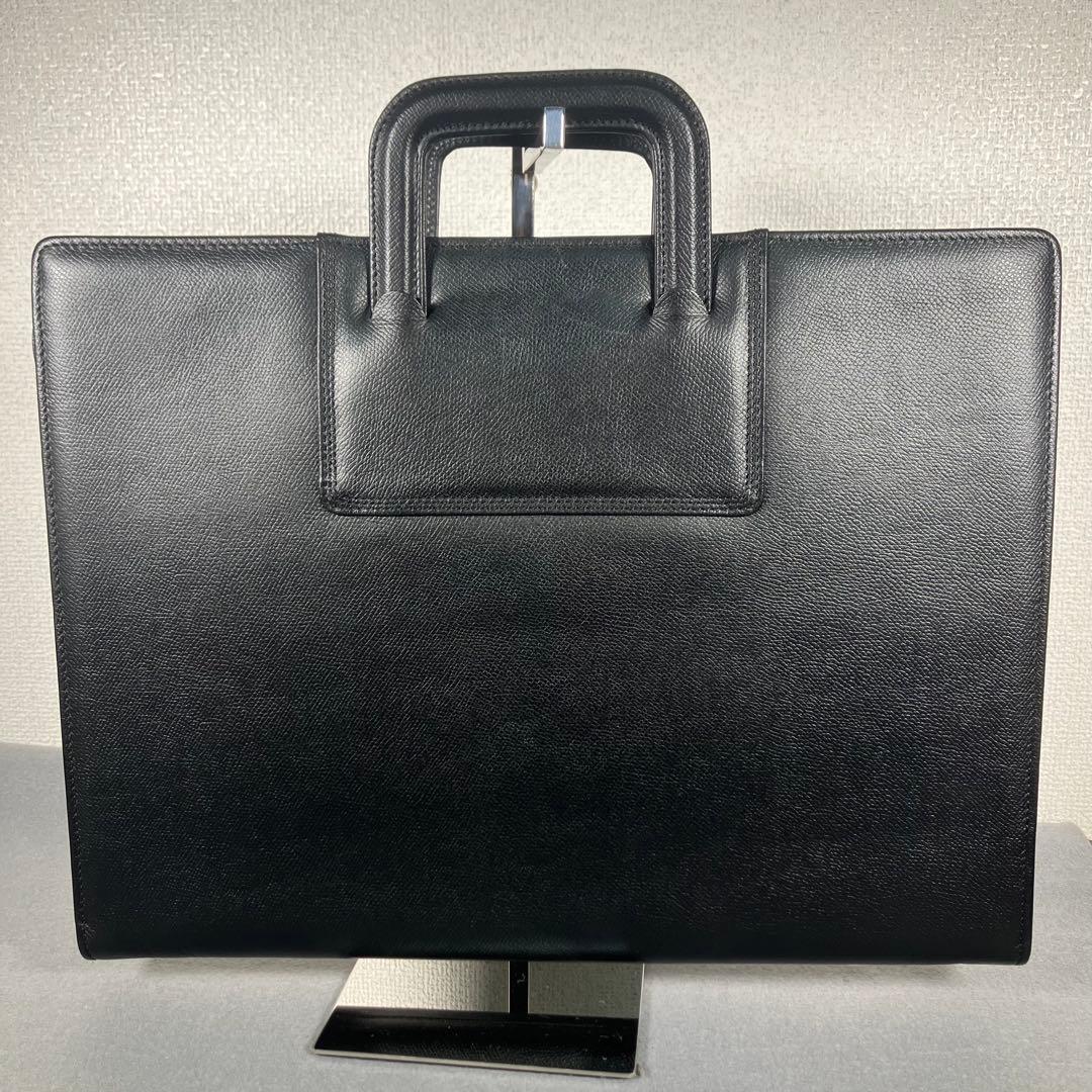 【極美品】VALENTINO GARAVANI ビジネスバッグ ブラック