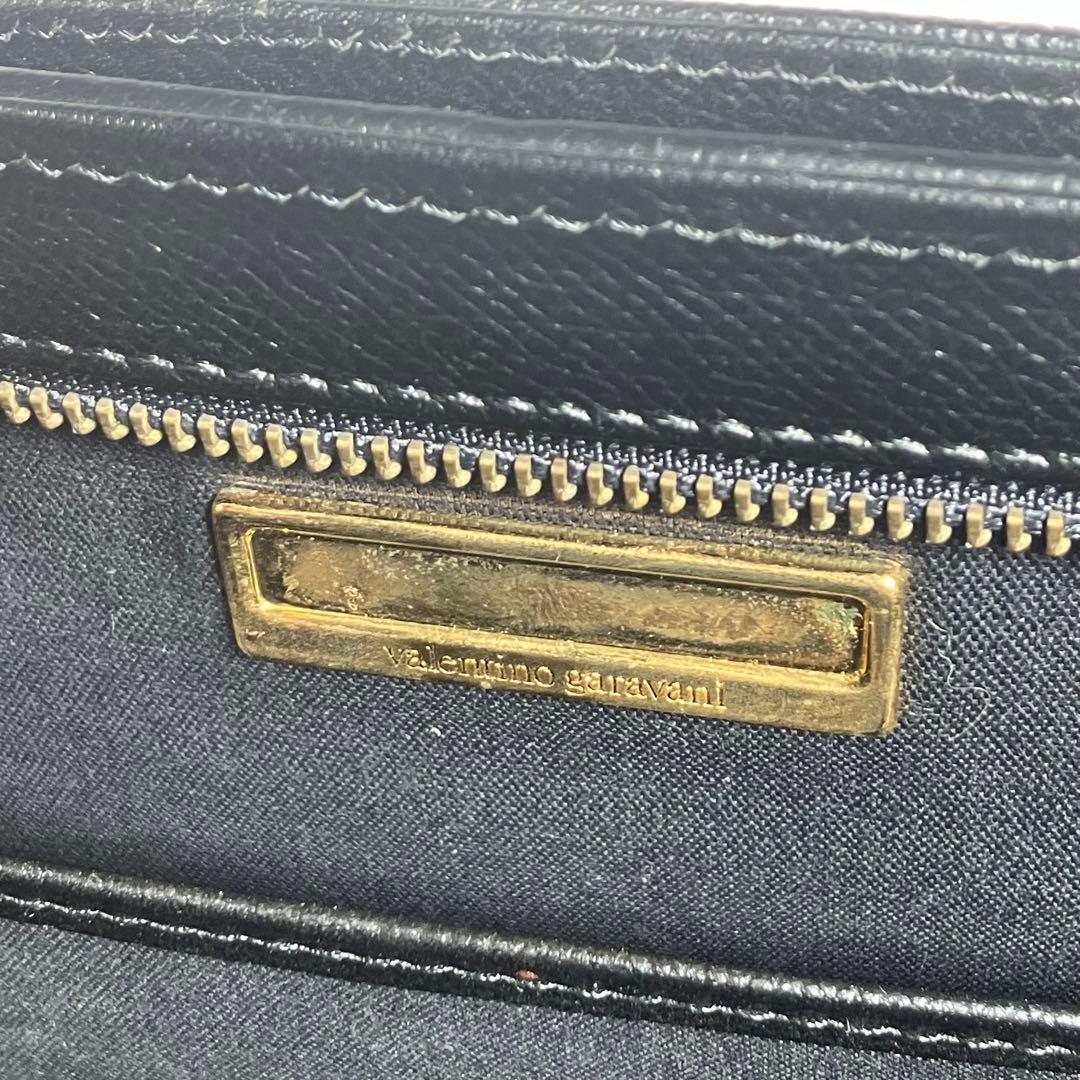 【極美品】VALENTINO GARAVANI ビジネスバッグ ブラック