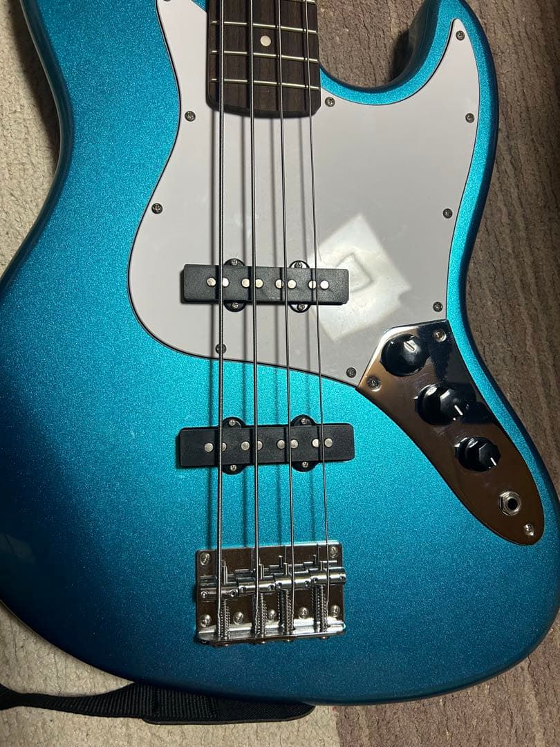 フォトジェニック エレキベース メタリックブルー