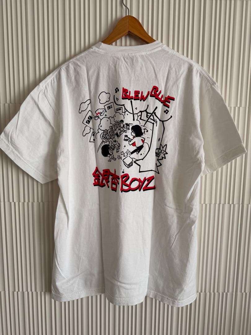 Blew Blue Shirt GING NANG BOYZ 銀杏BOYZ XL